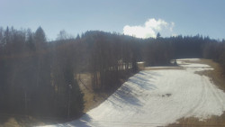 Dojezd hlavní sjezdovky