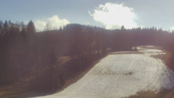 Dojezd hlavní sjezdovky