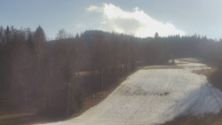 Dojezd hlavní sjezdovky