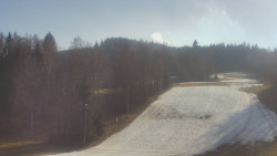 Dojezd hlavní sjezdovky