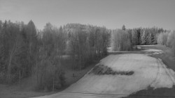 Dojezd hlavní sjezdovky