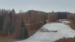 Dojezd hlavní sjezdovky