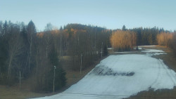 Dojezd hlavní sjezdovky