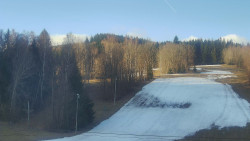 Dojezd hlavní sjezdovky