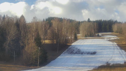 Dojezd hlavní sjezdovky