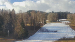 Dojezd hlavní sjezdovky