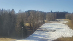 Dojezd hlavní sjezdovky