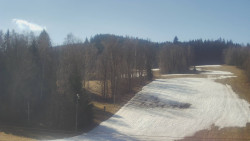 Dojezd hlavní sjezdovky