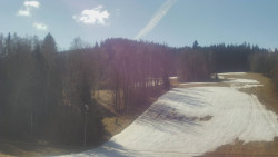 Dojezd hlavní sjezdovky