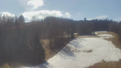 Dojezd hlavní sjezdovky