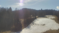 Dojezd hlavní sjezdovky