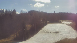 Dojezd hlavní sjezdovky