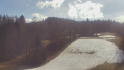 Dojezd hlavní sjezdovky