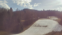 Dojezd hlavní sjezdovky