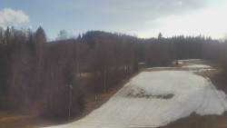 Dojezd hlavní sjezdovky