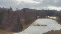 Dojezd hlavní sjezdovky