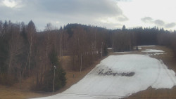 Dojezd hlavní sjezdovky