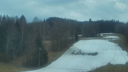 Dojezd hlavní sjezdovky