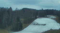 Dojezd hlavní sjezdovky