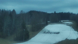 Dojezd hlavní sjezdovky