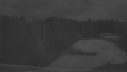 Dojezd hlavní sjezdovky