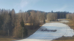 Dojezd hlavní sjezdovky