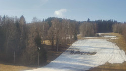 Dojezd hlavní sjezdovky