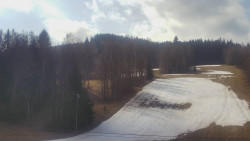 Dojezd hlavní sjezdovky