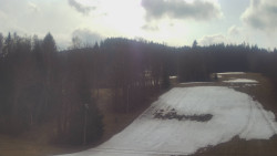 Dojezd hlavní sjezdovky