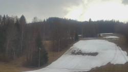 Dojezd hlavní sjezdovky