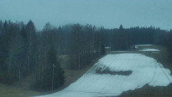 Dojezd hlavní sjezdovky