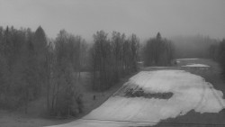 Dojezd hlavní sjezdovky