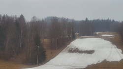 Dojezd hlavní sjezdovky