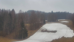 Dojezd hlavní sjezdovky