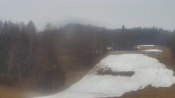 Dojezd hlavní sjezdovky