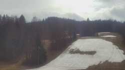 Dojezd hlavní sjezdovky