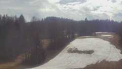 Dojezd hlavní sjezdovky