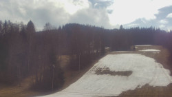 Dojezd hlavní sjezdovky