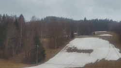 Dojezd hlavní sjezdovky