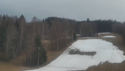 Dojezd hlavní sjezdovky