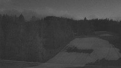 Dojezd hlavní sjezdovky