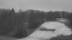 Dojezd hlavní sjezdovky