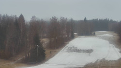 Dojezd hlavní sjezdovky