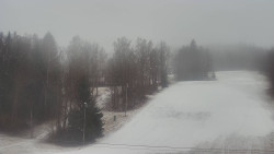 Dojezd hlavní sjezdovky