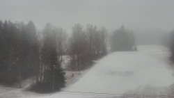 Dojezd hlavní sjezdovky