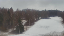 Dojezd hlavní sjezdovky