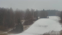 Dojezd hlavní sjezdovky