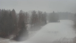 Dojezd hlavní sjezdovky