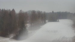 Dojezd hlavní sjezdovky