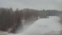 Dojezd hlavní sjezdovky